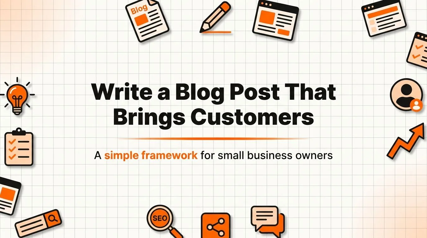 How to Write a Blog Post That Brings In Customers (A Simple Repeatable Process)
