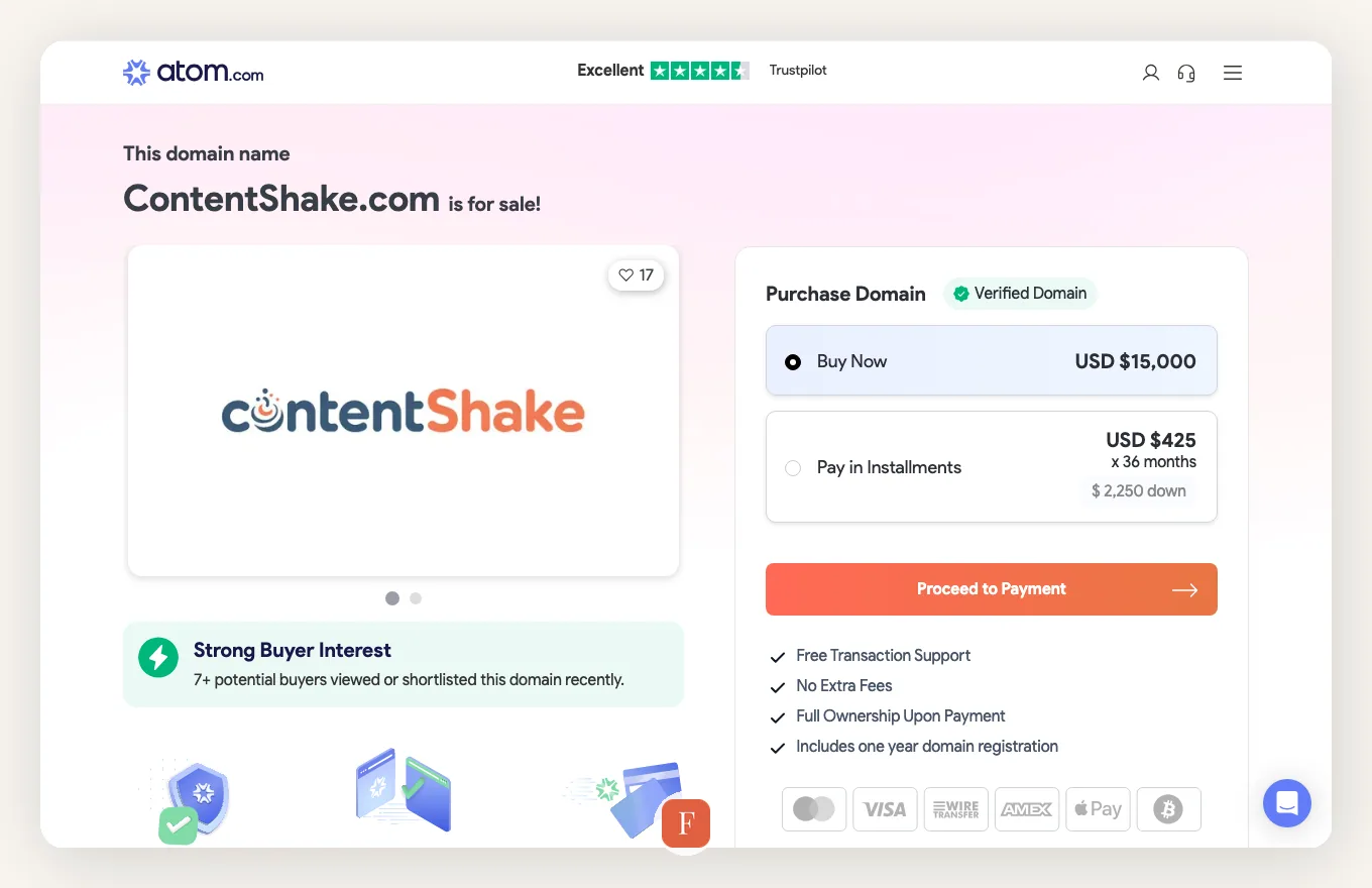 Semrush ContentShake interface screenshot