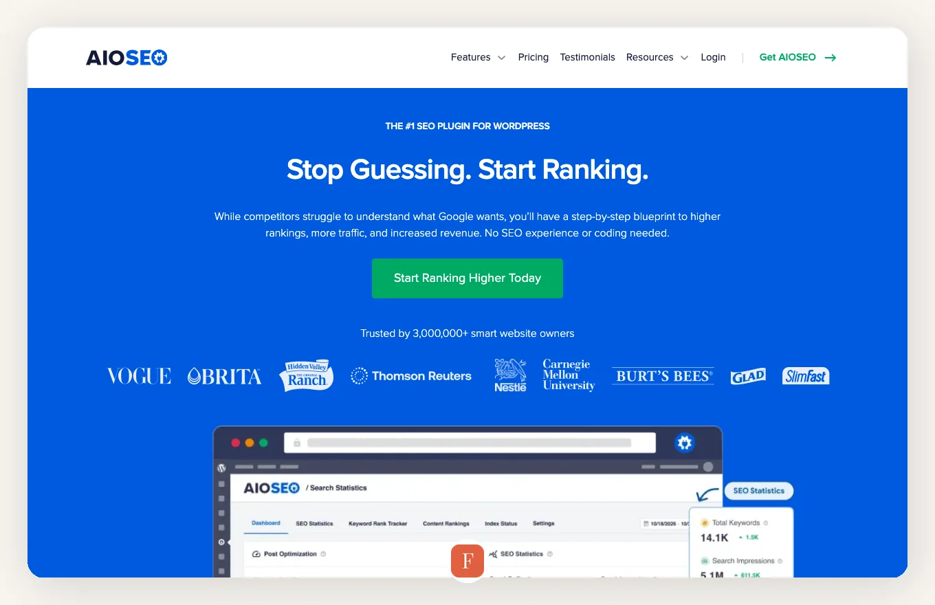 AIOSEO interface screenshot