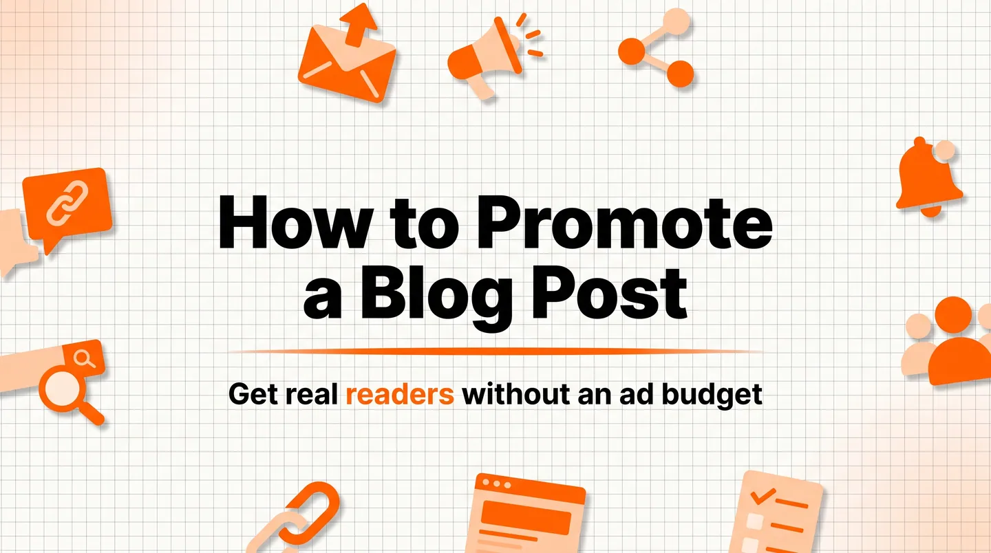 How to Promote a Blog Post After You Hit Publish