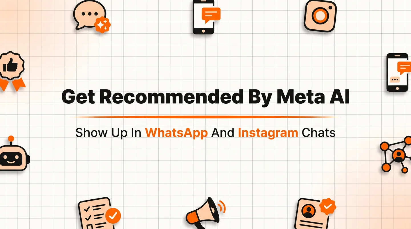 How to Optimize for Meta AI in 2026 (Get Recommended in WhatsApp and Instagram)