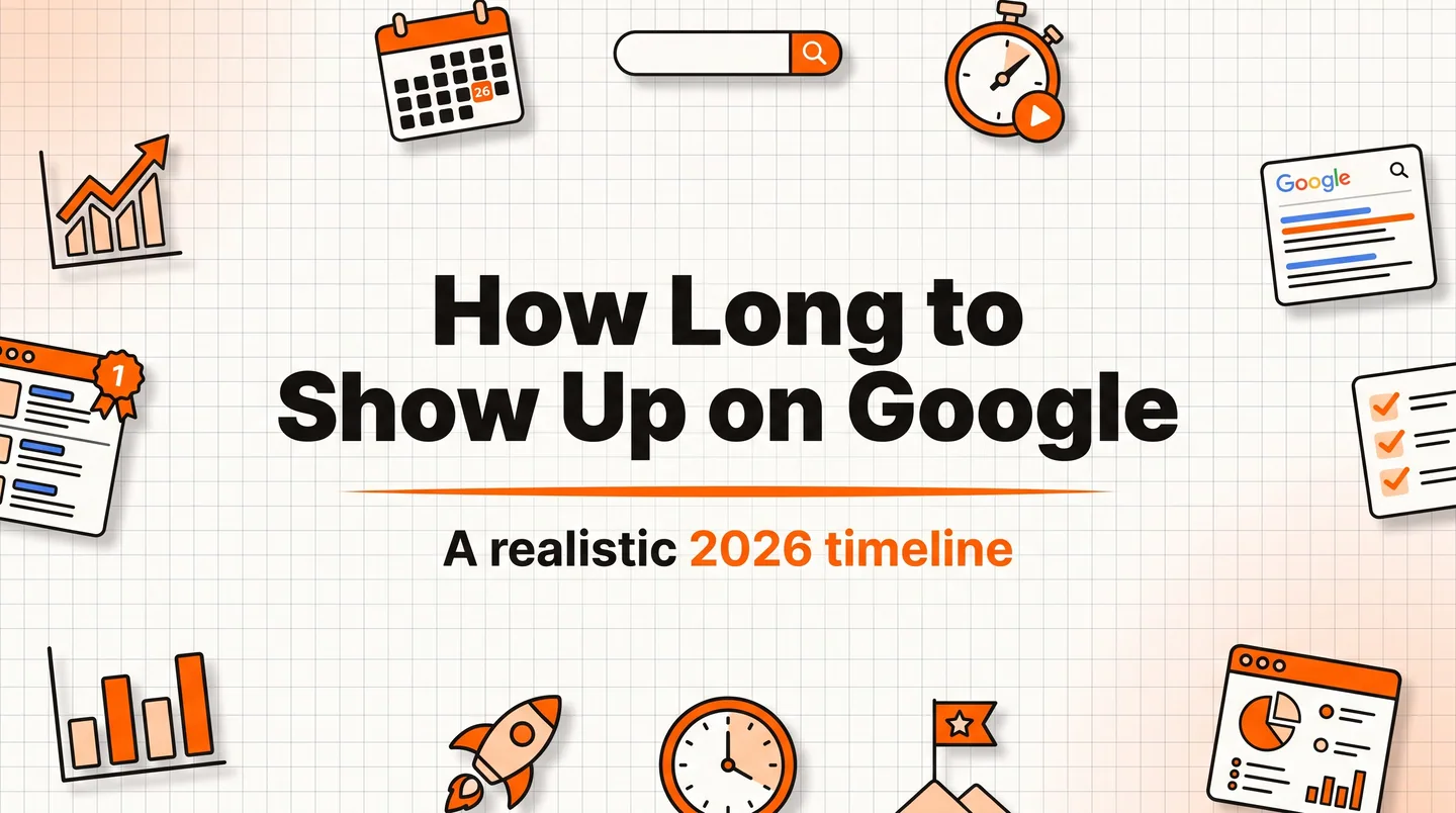 How Long Does It Take to Show Up on Google? A Realistic 2026 Timeline
