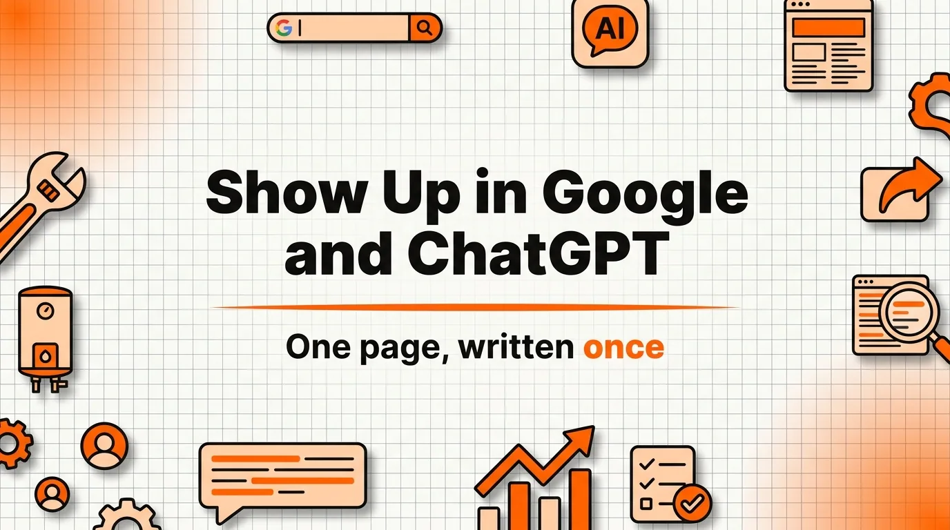 How to Show Up in Google and ChatGPT in 2026 Without Writing It Twice