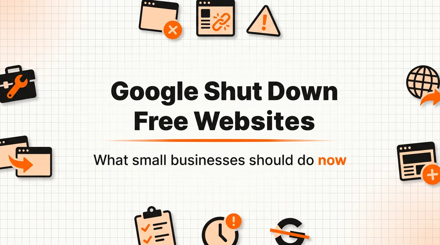 "Google Shut Down Free Business Profile Websites: Here Is What to Do Now"