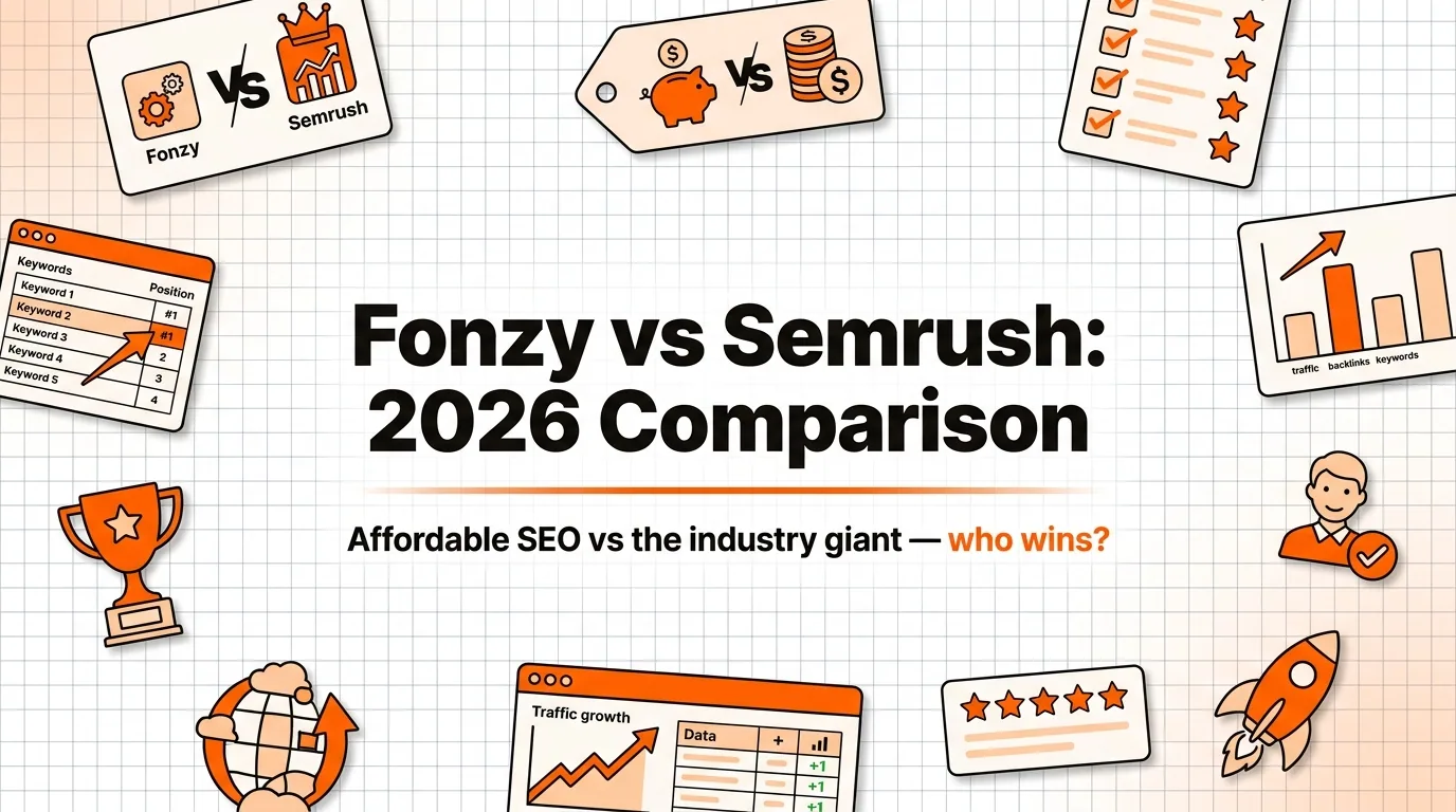 Fonzy vs Semrush: Honest Comparison (2026)